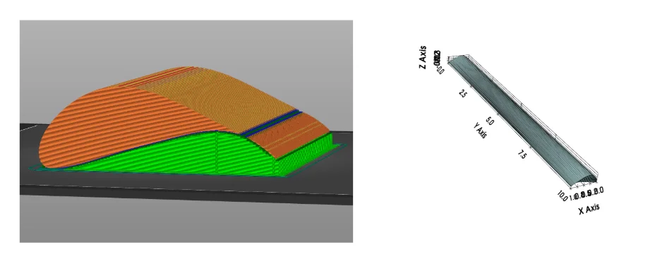 Generated STL Airfoil Extrusion Render